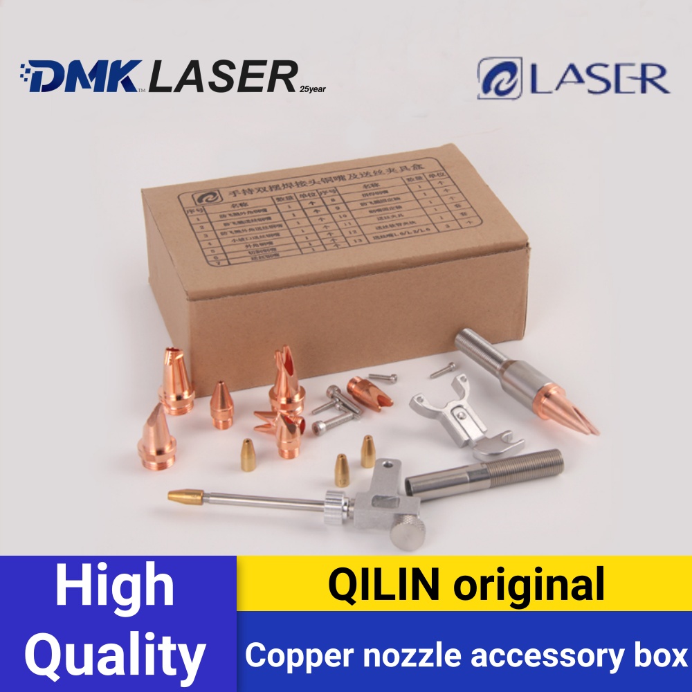 Laser Welding Nozzle Copper - QILIN orijinal lazer çift sarkaçlı kaynak