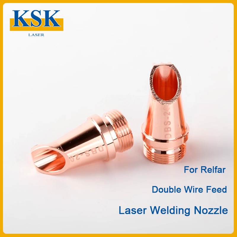 Laser Welding Nozzle Copper - KSK Relfar Kaynak Torcu Çift Tel