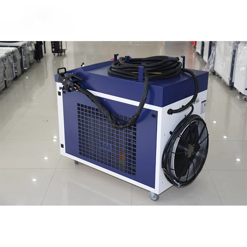 Laser Rust Removal Machine 1500W - 1500W El Tipi Fiber Lazer Temizleme