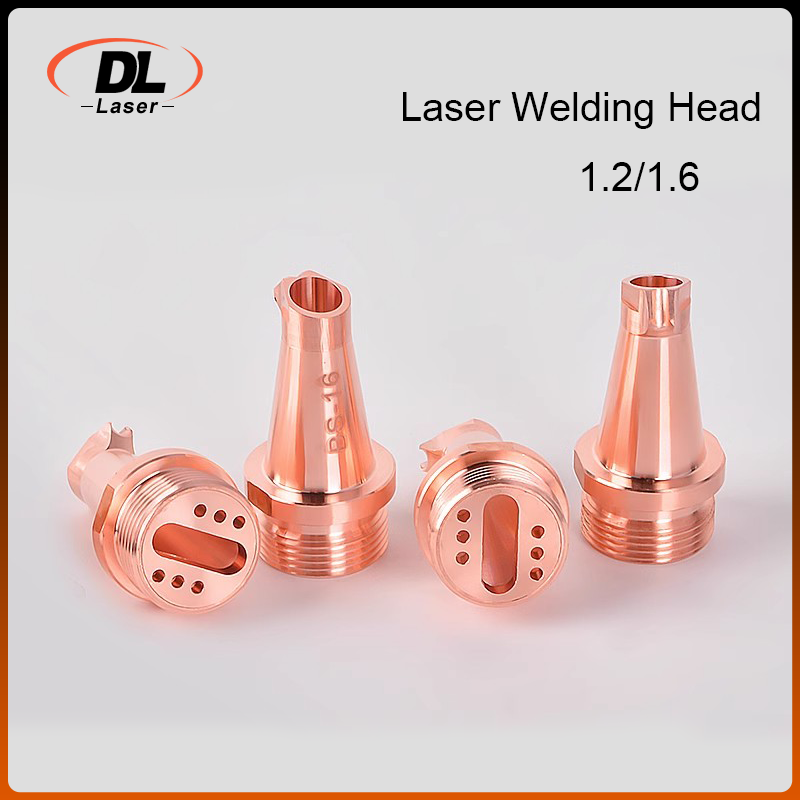 Laser Welding Nozzle Copper - DL Lazer Kaynak Başlığı Nozulu M16