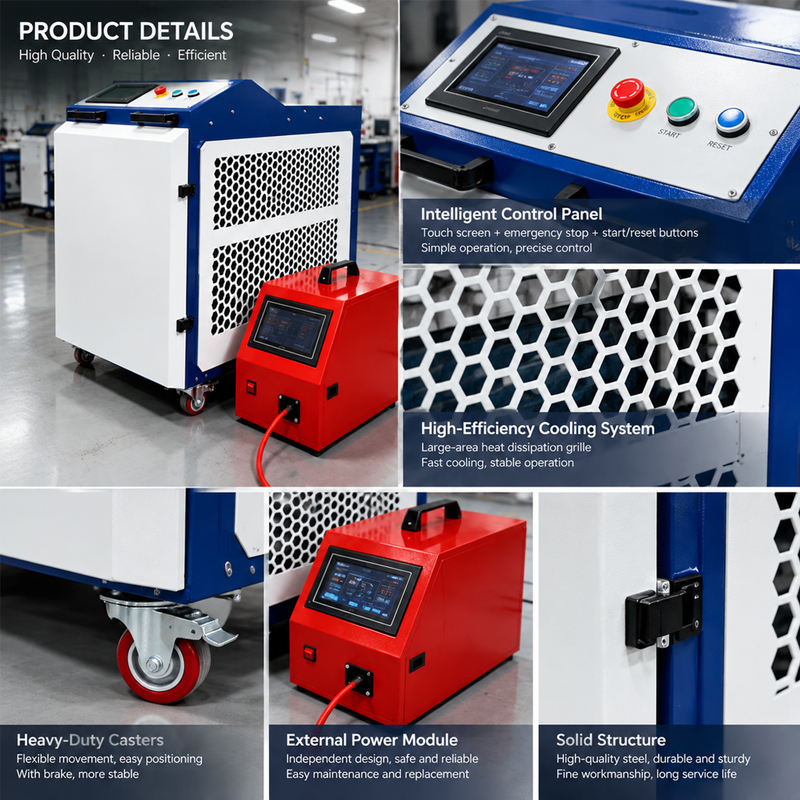 Fiber Laser Welder 2000W - Yeni Metal Kaynak Makinesi 1500W 2000W
