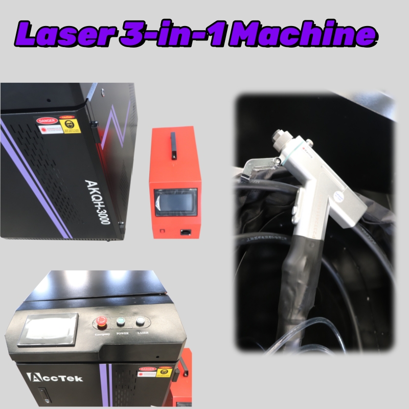 Laser Welding Machine 3 In 1 Cutting Cleaning - En İyi Teklif Çift Wobble Lazer