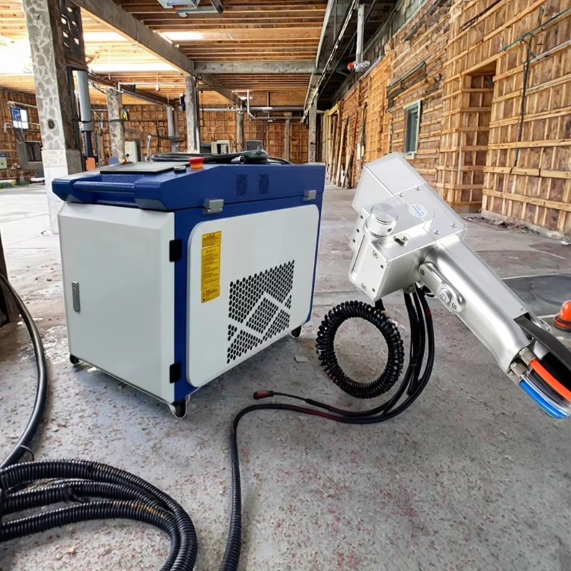Laser Rust Removal Machine 1500W - 1500W 3000W El Tipi Lazer Temizleme