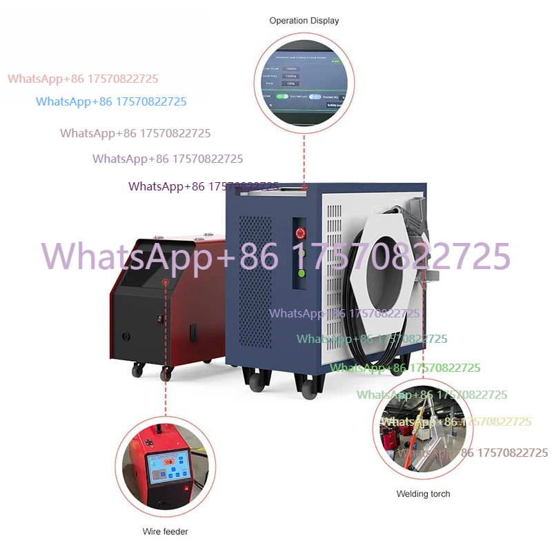 Air Cooled Laser Welding Machine 1500W - Taşınabilir Hava Soğutmalı Lazer Kaynak Makinesi