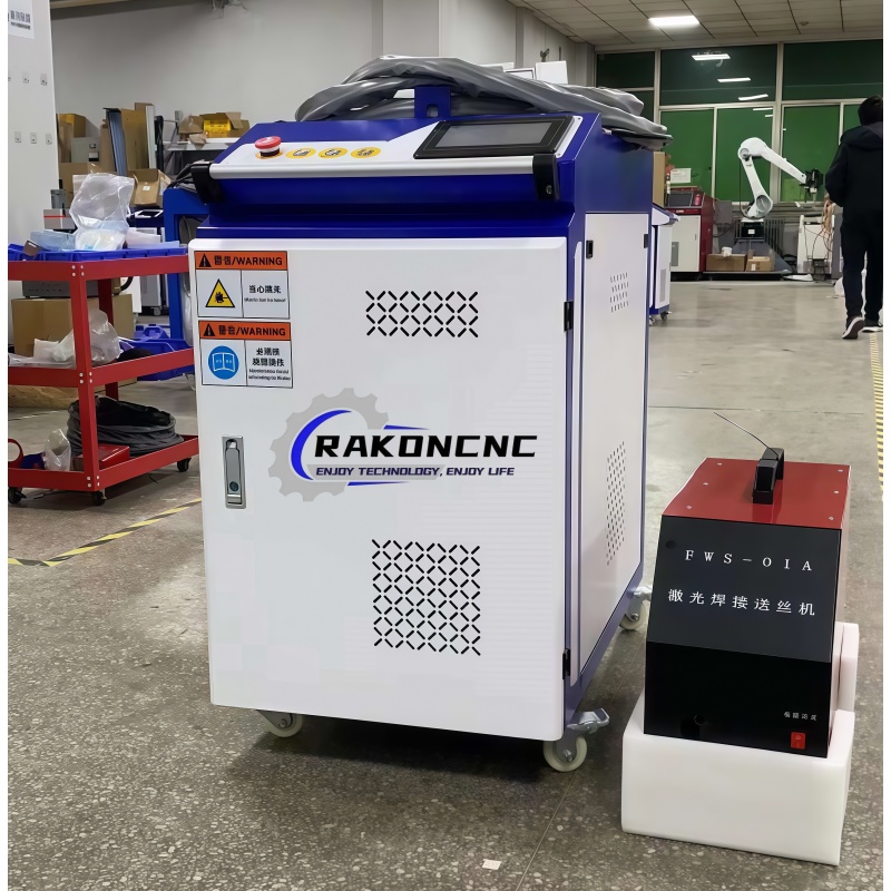 Laser Cleaning Machine 2000W - Profesyonel 4'ü 1 Arada Fiber Lazer