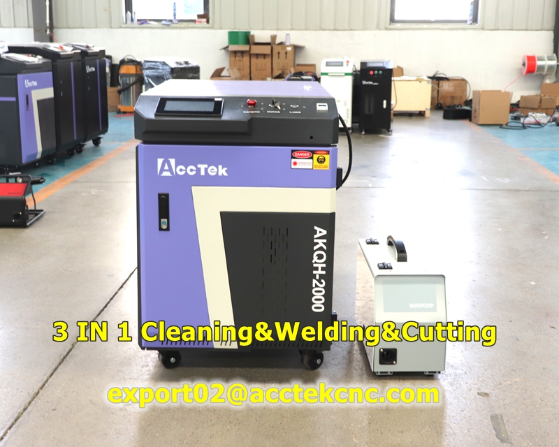 El tipi fiber lazer kaynak, te - Laser Welding Machine 3 In 1 Cutting Cleaning incelemesi ve fiyatı