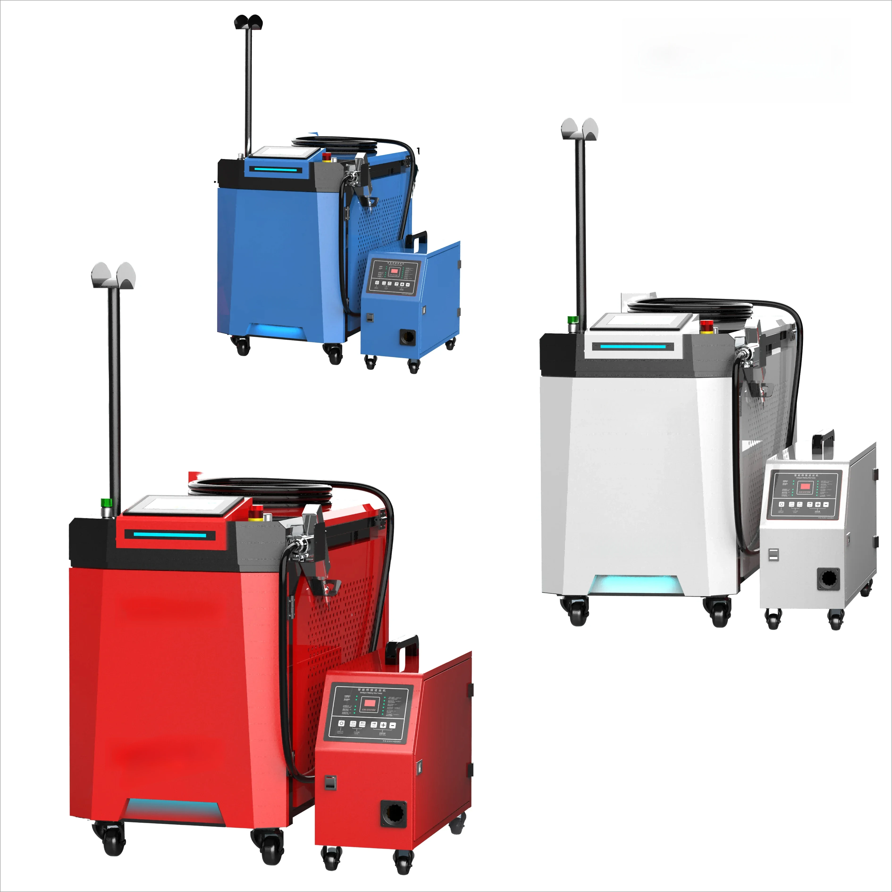 3'ü 1 Arada 3000W El Tipi Fibe - Laser Welding Machine 3 In 1 Cutting Cleaning incelemesi ve fiyatı