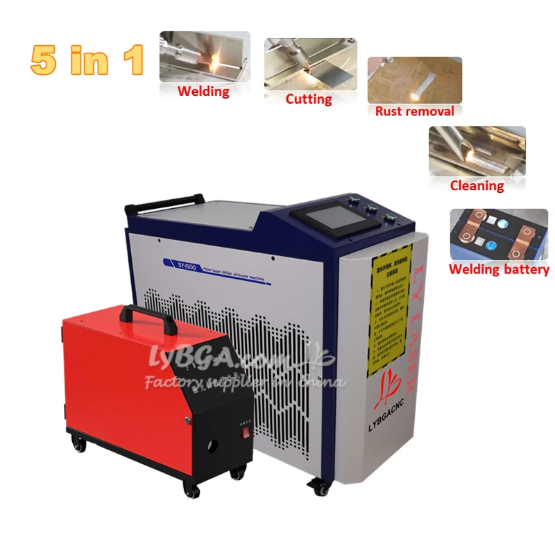 Lazer Temizleme Makinesi 5'i 1 - Fiber Laser Welder 2000W incelemesi ve fiyatı