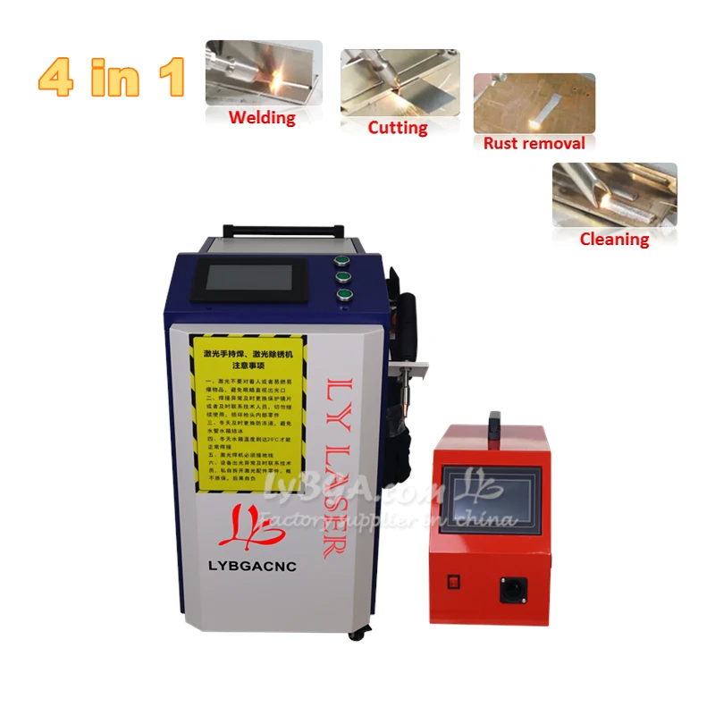 Lazer Temizleme Makinesi 5'i 1 - Fiber Laser Welder 2000W incelemesi ve fiyatı