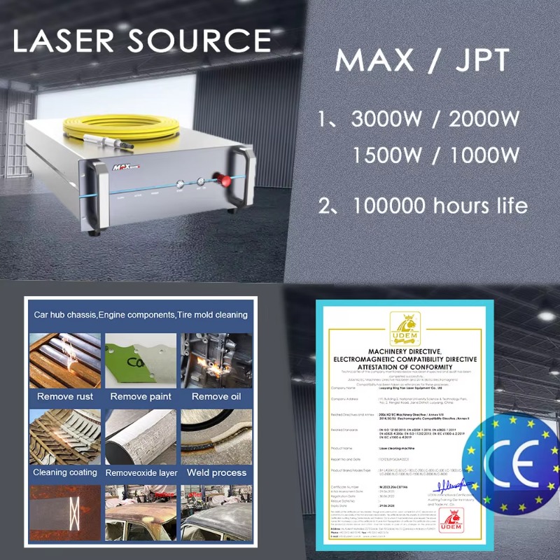 BingYan Hava Soğutmalı Lazer T - Laser Rust Removal Machine 1500W incelemesi ve fiyatı