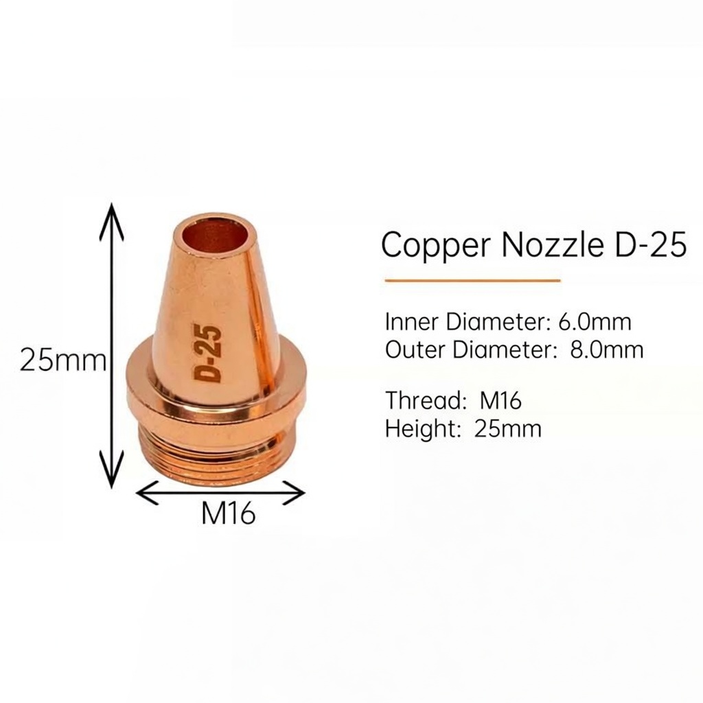 CQWY SUP25A SUP26A Lazer Kayna - Laser Welding Nozzle Copper incelemesi ve fiyatı
