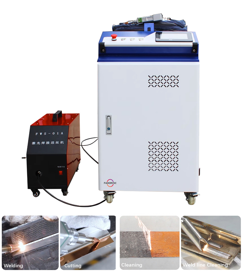 4'ü 1 Arada Fiber Lazer 1000W  - Laser Welding Machine 1500W Handheld incelemesi ve fiyatı