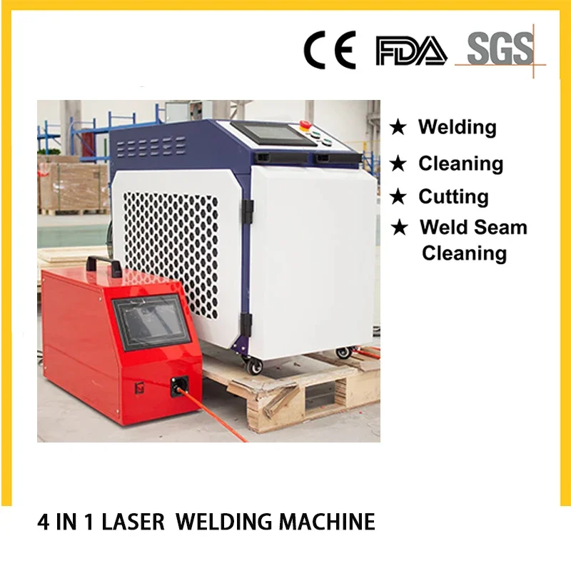3'ü 1 Arada Çok Fonksiyonlu 1k - Laser Welding Machine 3 In 1 Cutting Cleaning incelemesi ve fiyatı
