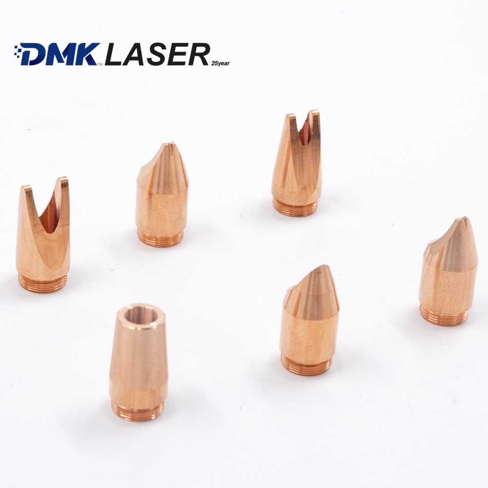 5 adet/paket DMK IPG lazer kay - Laser Welding Nozzle Copper incelemesi ve fiyatı